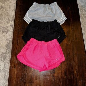 Nike Women's Athletic Shorts - Pink, Black, Gray